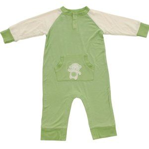 New Silkberry baby long sleeve snap romper